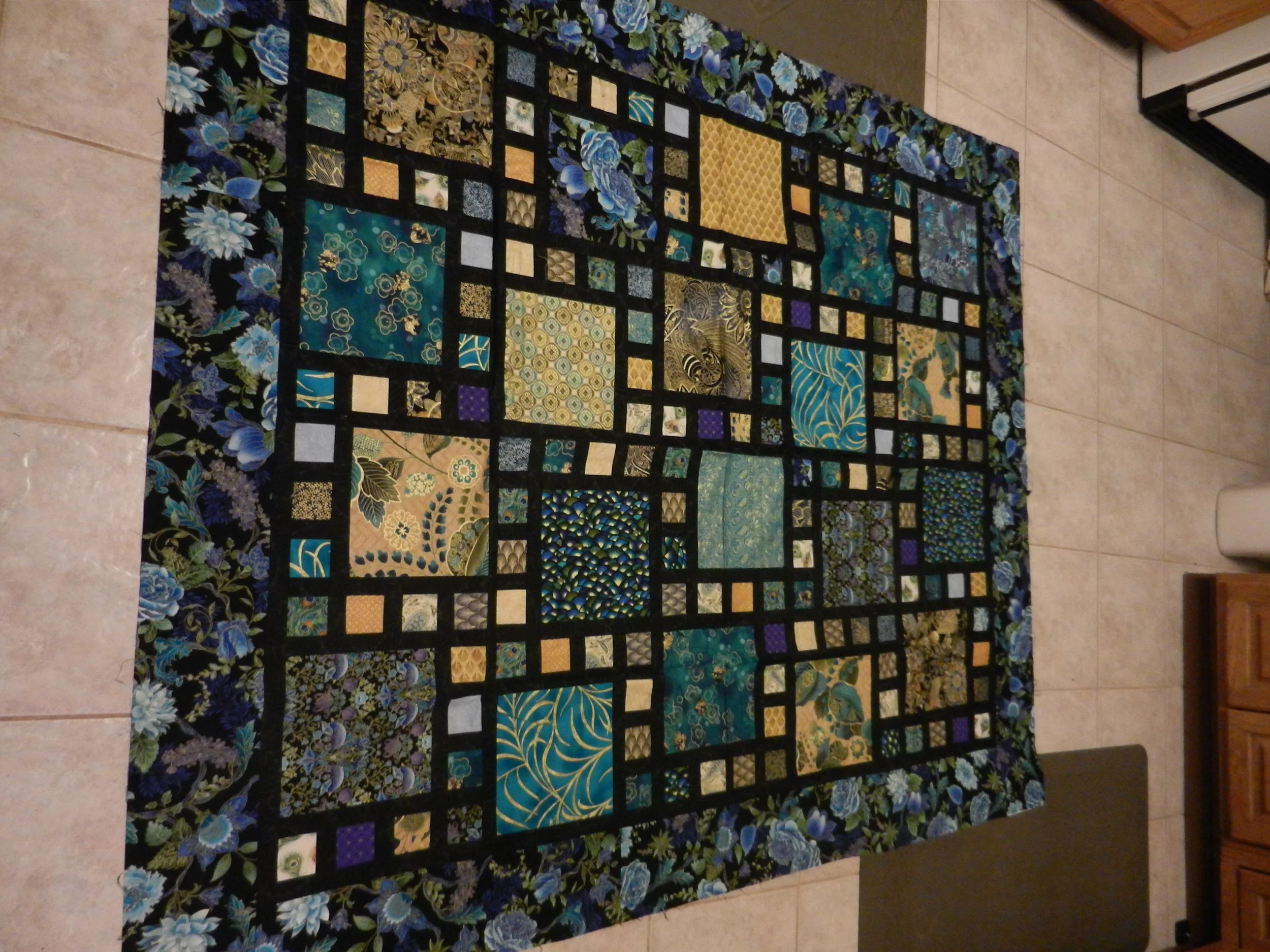 Arcadia by Patty Roberts, Salem, OR 58" x 69"