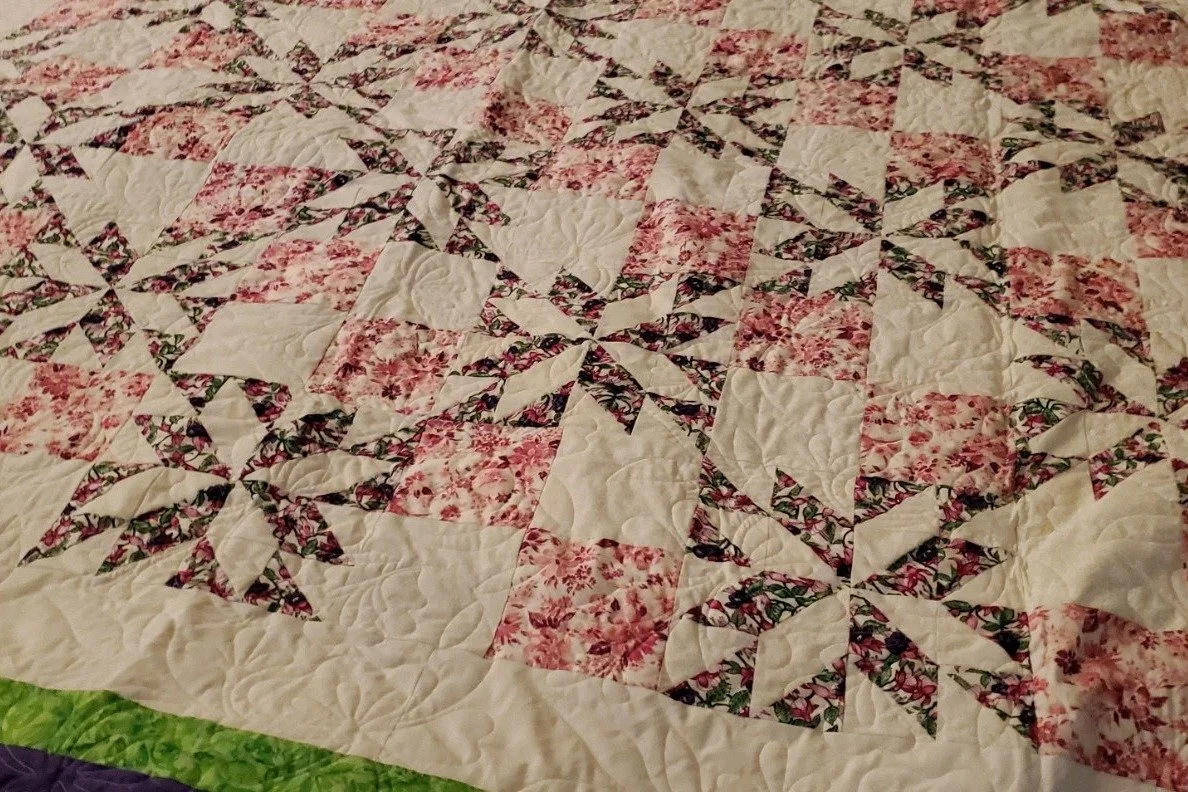 Pinwheel by Kathleen Ellis, Sandy, OR 77" x 86"