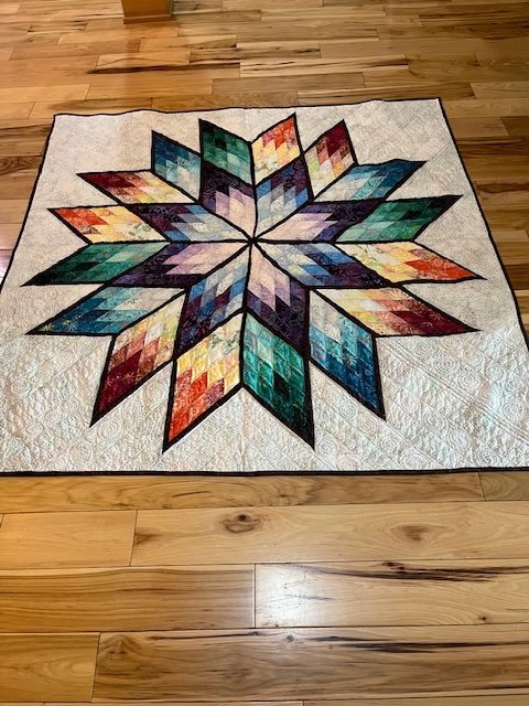 Starry, Starry Night by Linda Bender, Redmond, OR 65" x65"