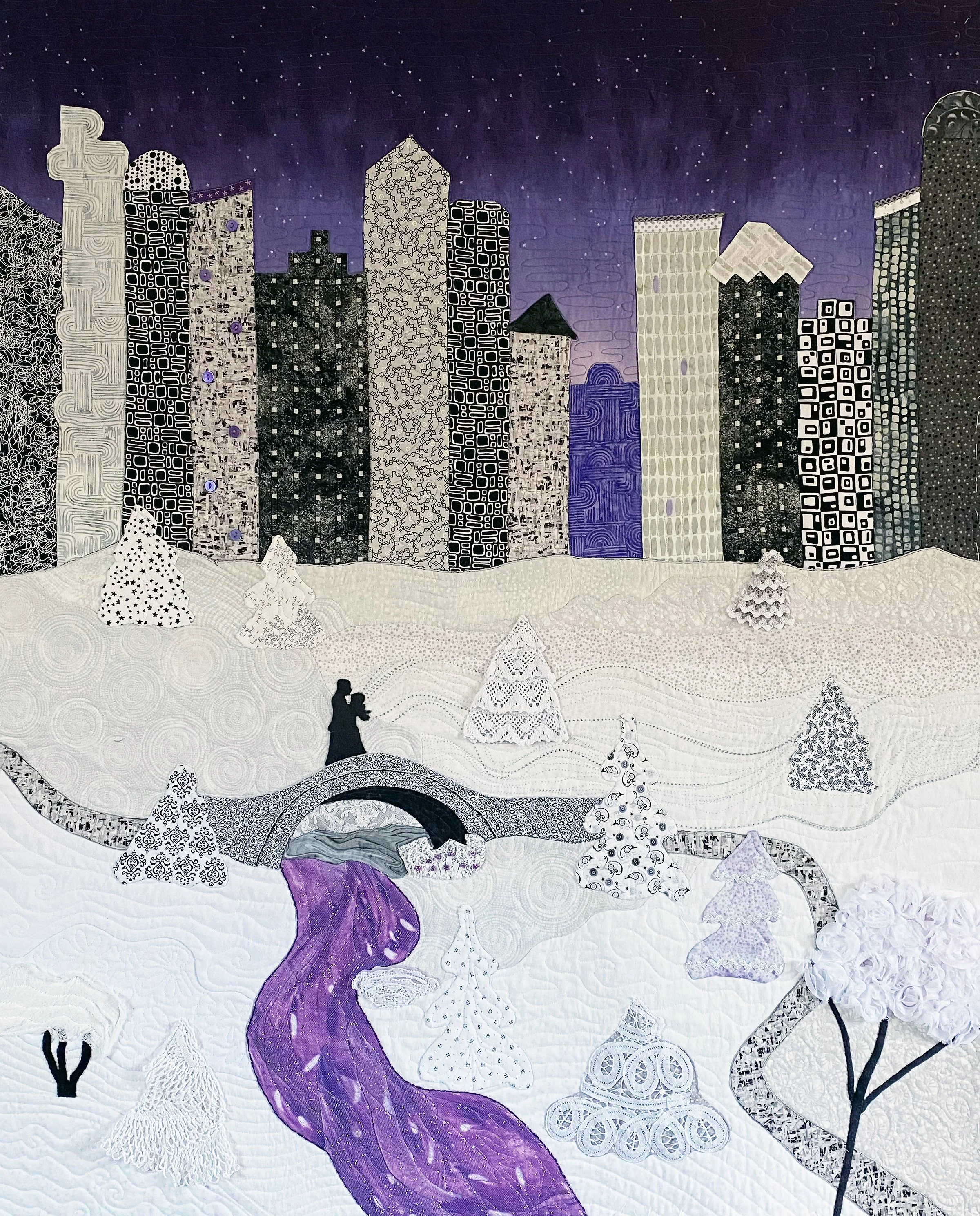 The Promise by Robyn Gold, Sisters, OR 36" x 44"