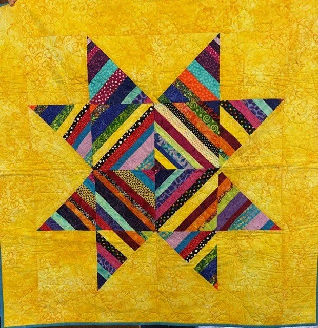 Star Light, Star Bright by Janet Clark, Petaluma, CA 41" x 41"