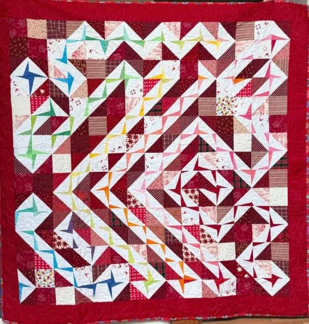 Pathways by Angela Davis, Bellingham, WA 69" x 70"