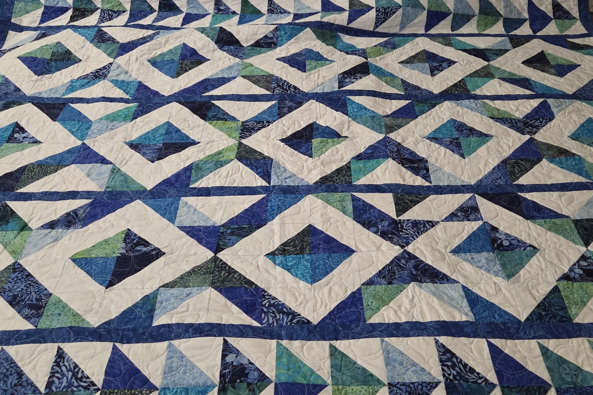 Flying Geese by Kathleen Ellis, Sandy, OR 78" x 90"