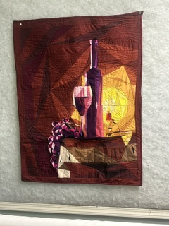 Wine a Little by Becky Ault, Sisters, OR 31" x 41"