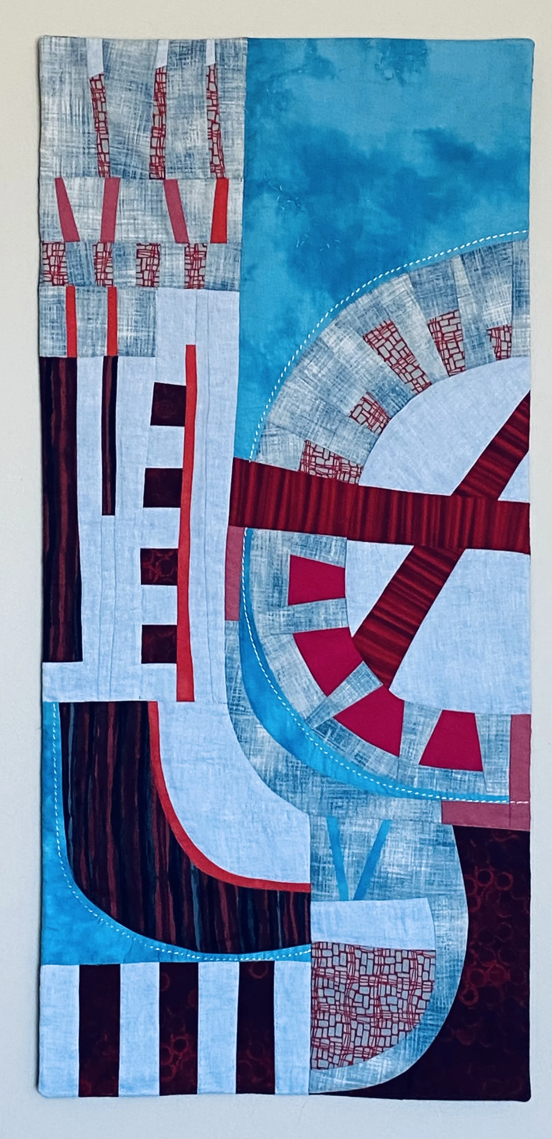 Make Time for Art by Kathy Kutansky, Bend, OR 18" x 38"