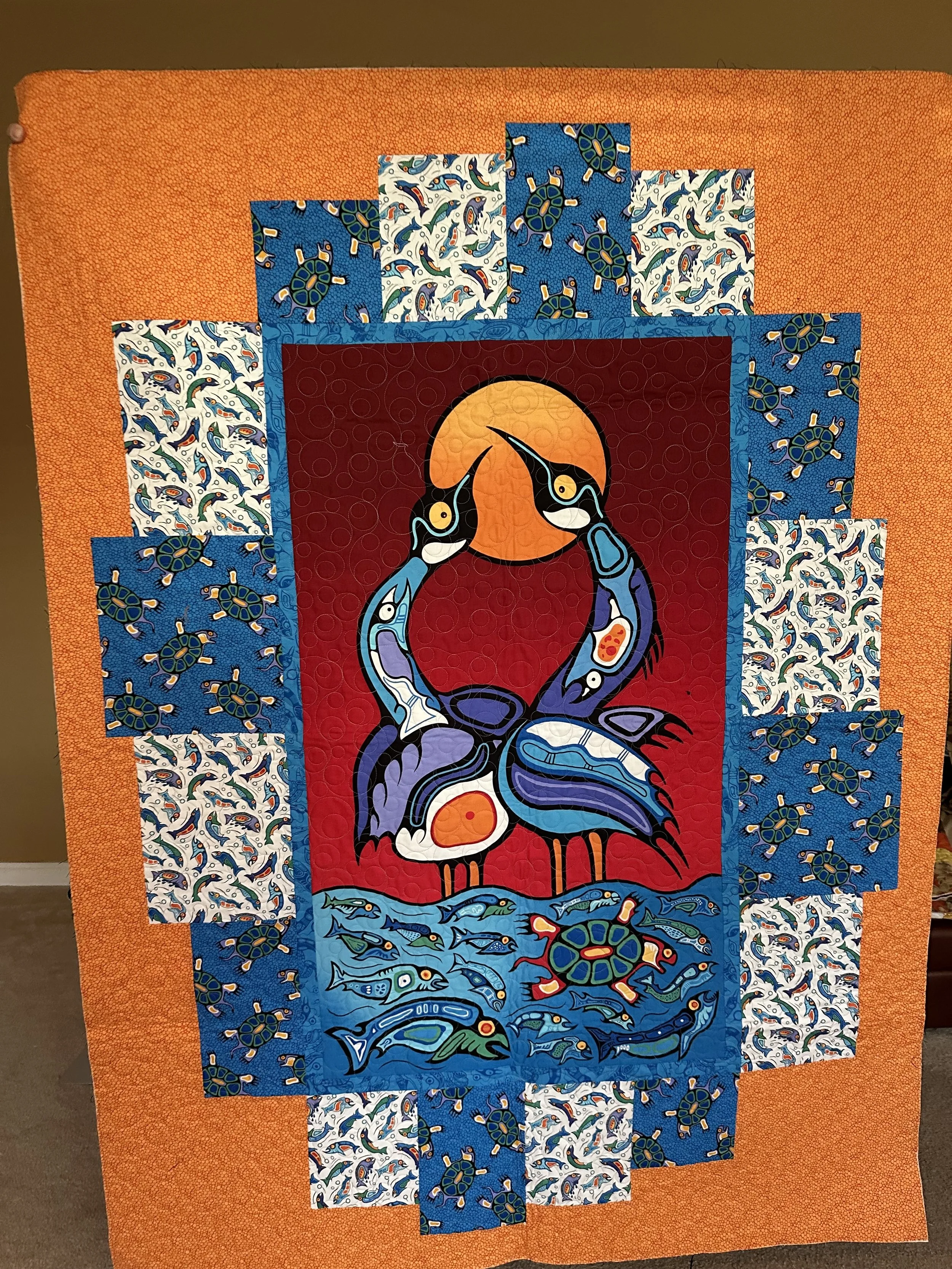 Sacred Earth by Kayla Brinlee, Salem, OR 51" x 69"
