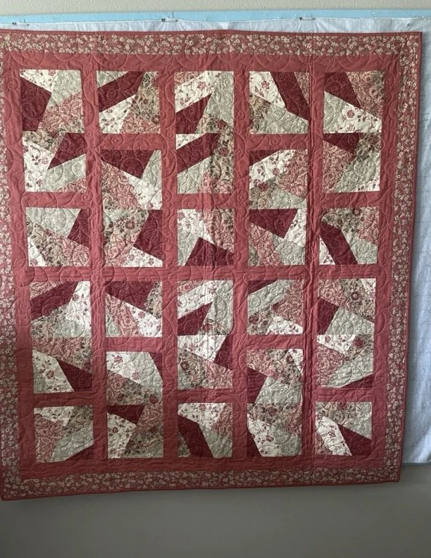Scrappy Quilt by Linda Gretzinger, Salem, OR 54" x 58"