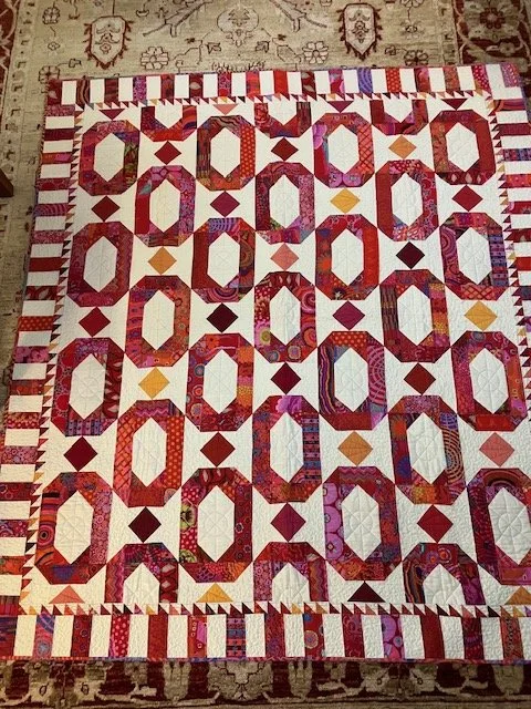 Chain of Fools by Janet MacConnell, Sisters, OR 67" x 75"