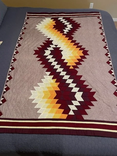 Whirlwind by Mary Klein, Bend, OR 42" x 65"