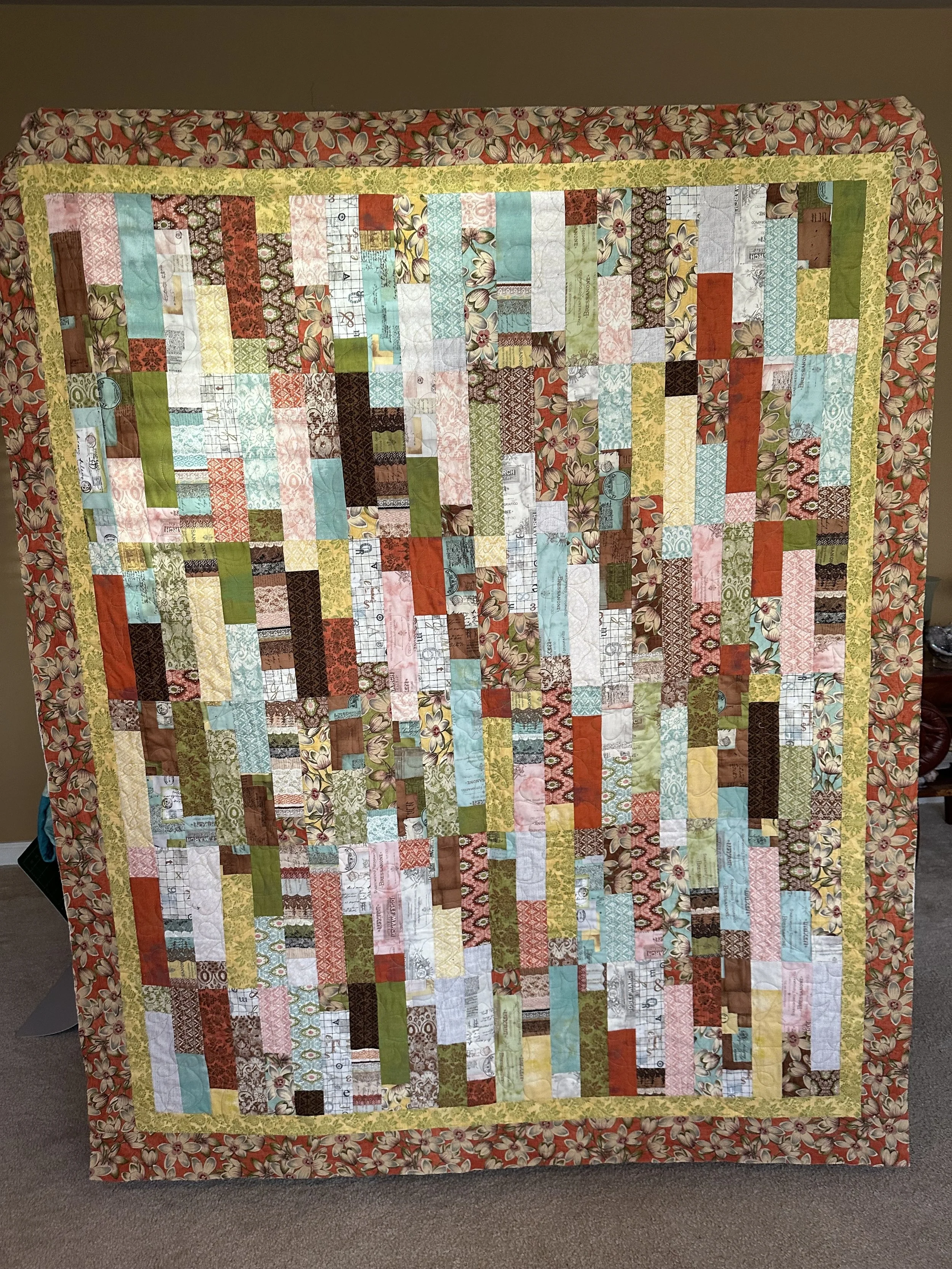 Secret Garden by Kayla Brinlee, Salem, OR 59" x 71"
