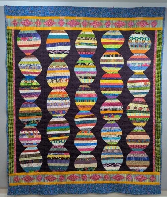 Bead Box by Paula Florence, Bend, OR 59" x 72"