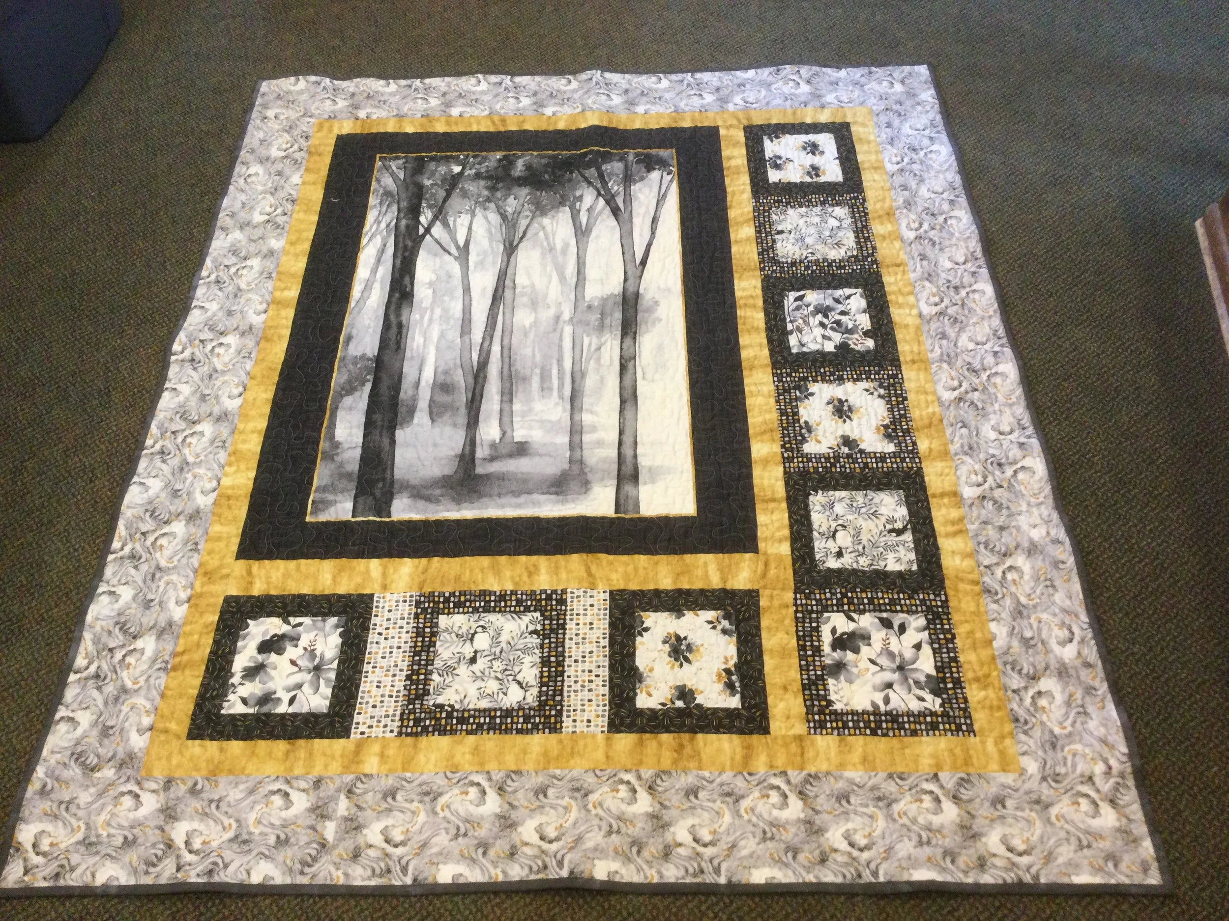 Be Still by Vickie Crockett, Monmouth, OR 56" x 68"