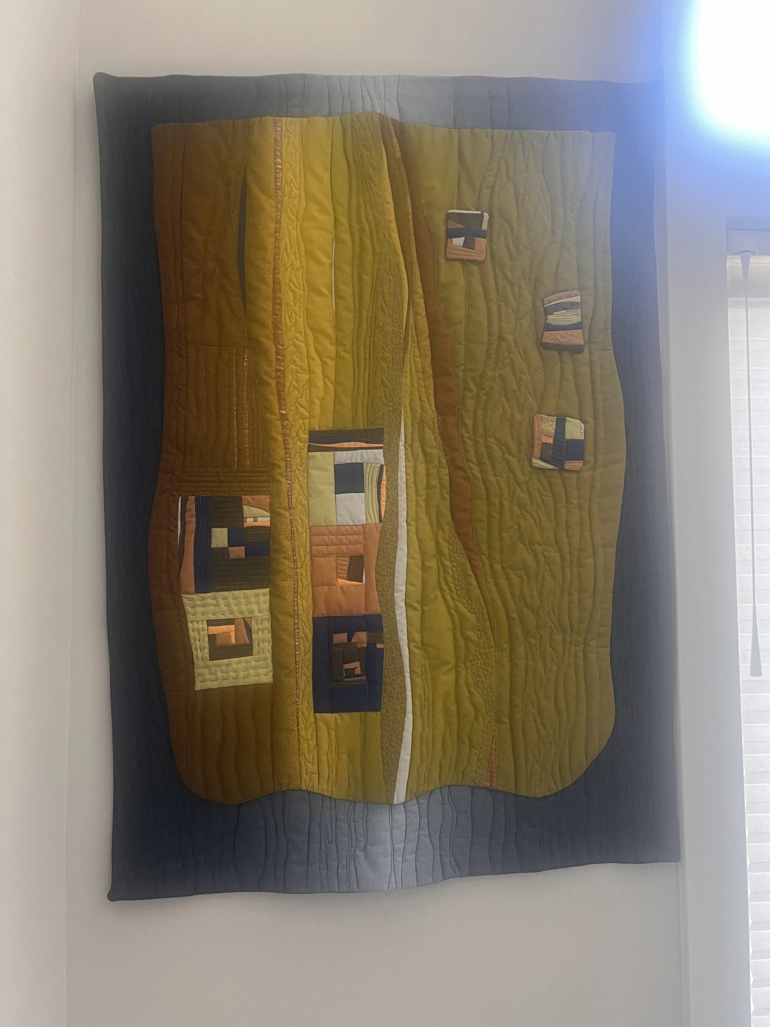 30,000 Feet by Helen Brisson, Sisters, OR 31" x 45"