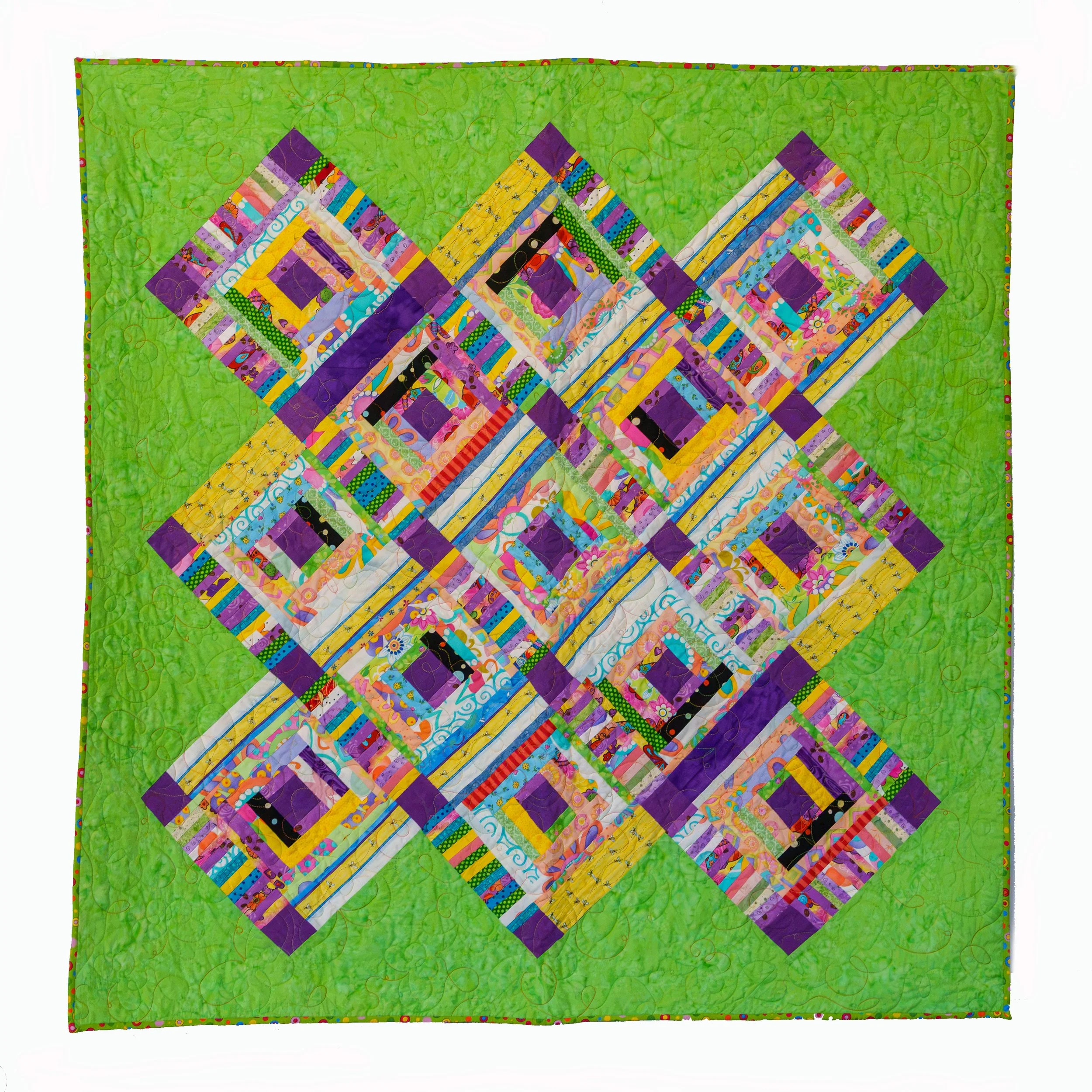 Lime Margarita by Linda Fisher-Berlanga, Bend, OR 46" x 47"