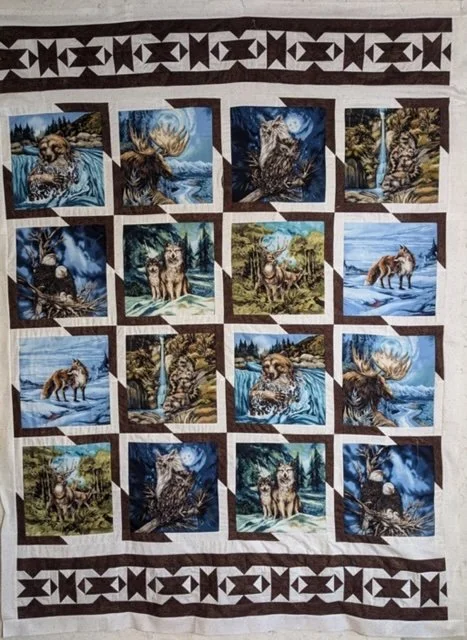 Wildlife by Dale Yamamura, Santa Rosa, CA 51" x 69"
