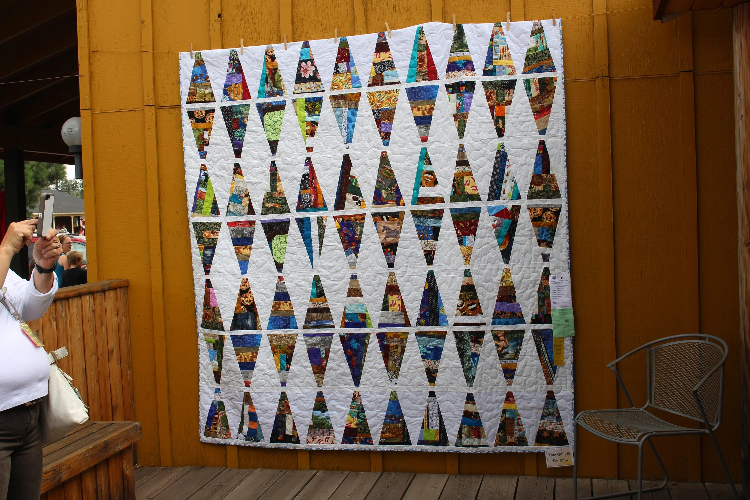 J's Krazy Quilt by Jae Stewart, Skamokawa, WA 86" x 90"