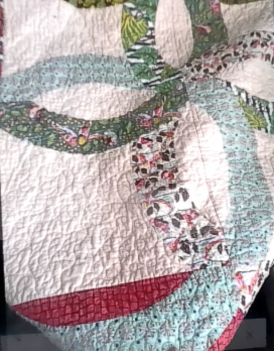 Double Wedding Ring by Quiltsmart, Bend, OR 80" x 80"