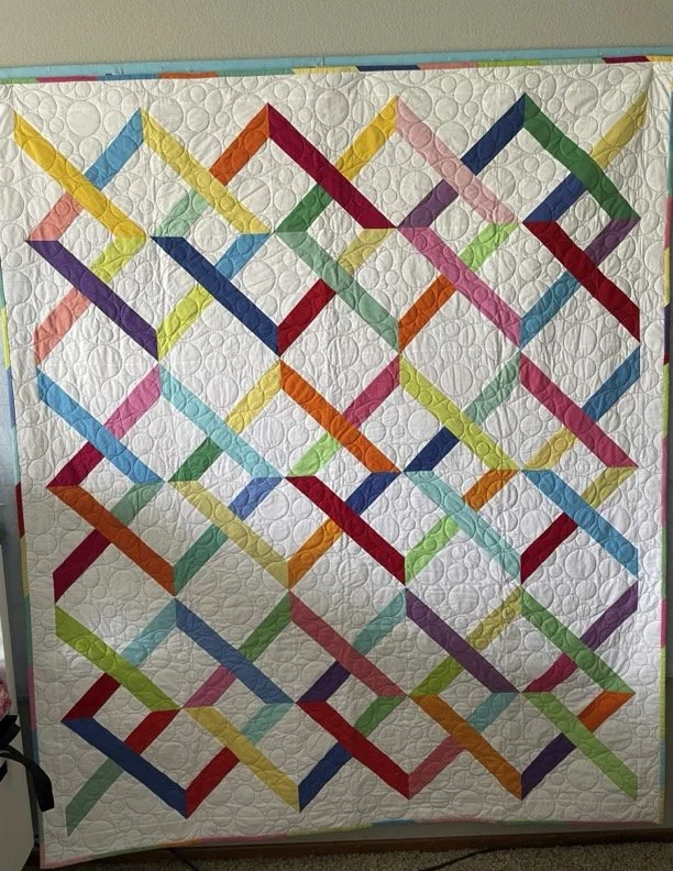 Linked In by Linda Gretzinger, Salem, OR 61" x 72"