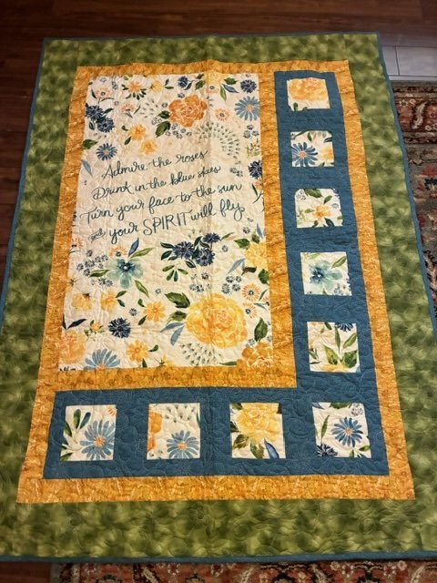 Yellow Roses by Heather Belanger, Meridian, ID 46" x 62"