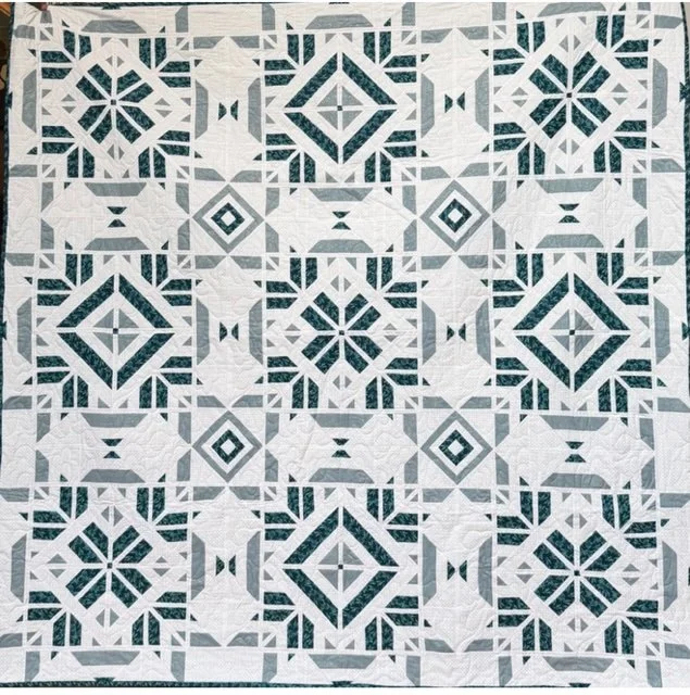 Northwest by Angela Davis, Bellingham, WA 76" x 76"