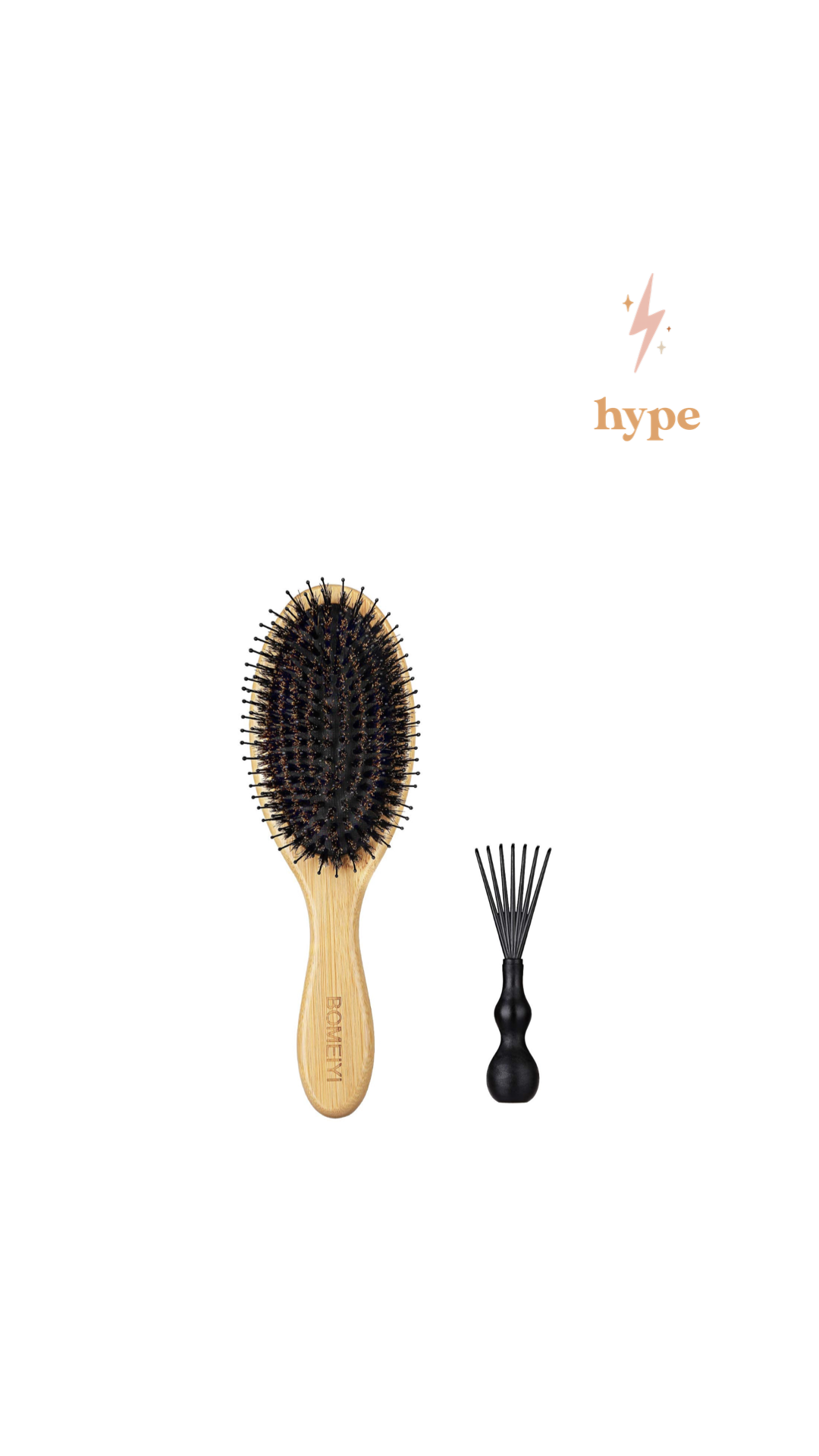This is the best brush to help stimulate hair growth. Men, women, children… It’s good for us all! Plus it comes with a super hand tool to help get hair out. Win, winLinked here