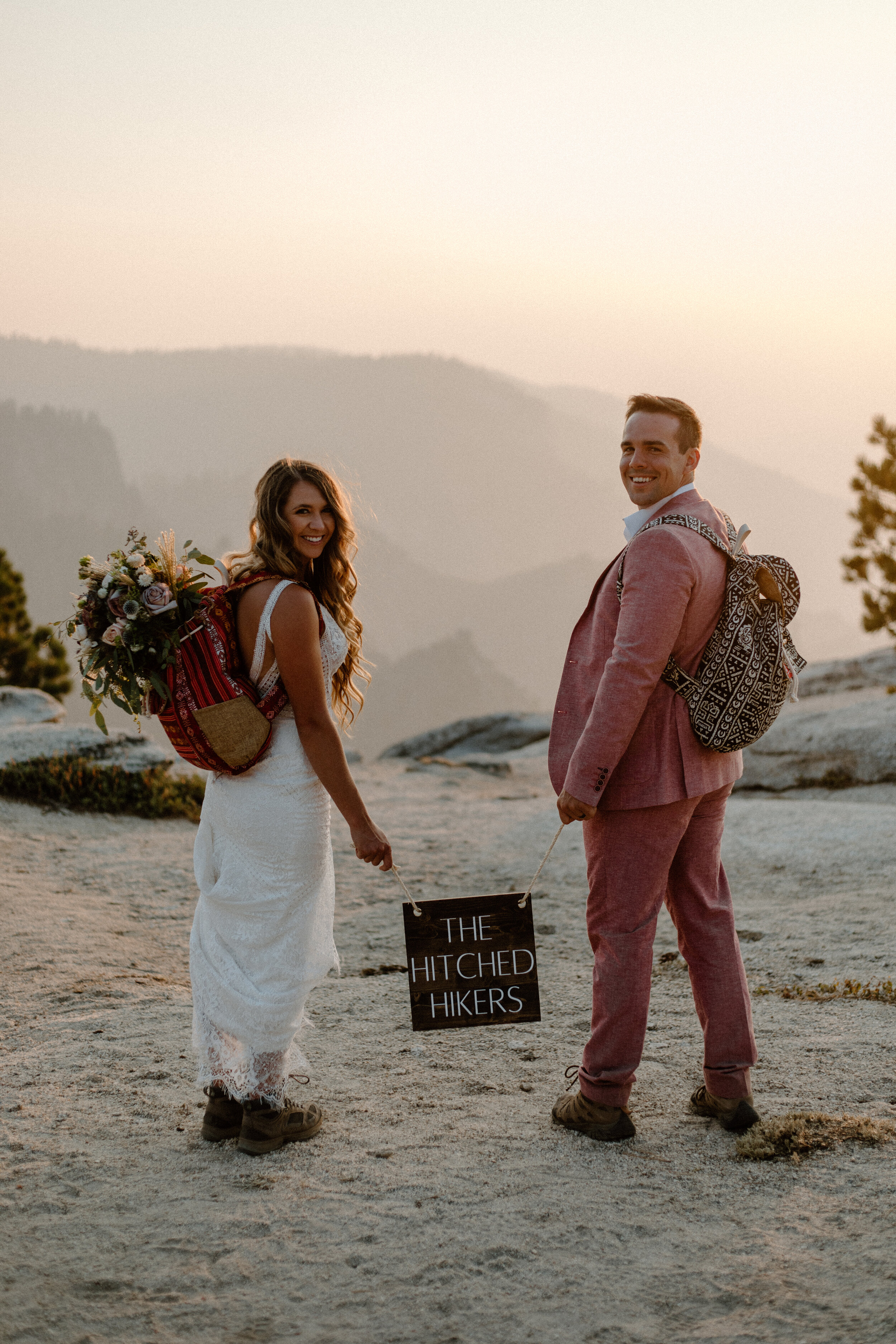 "Hitched Hikers" Yosemite Elopement