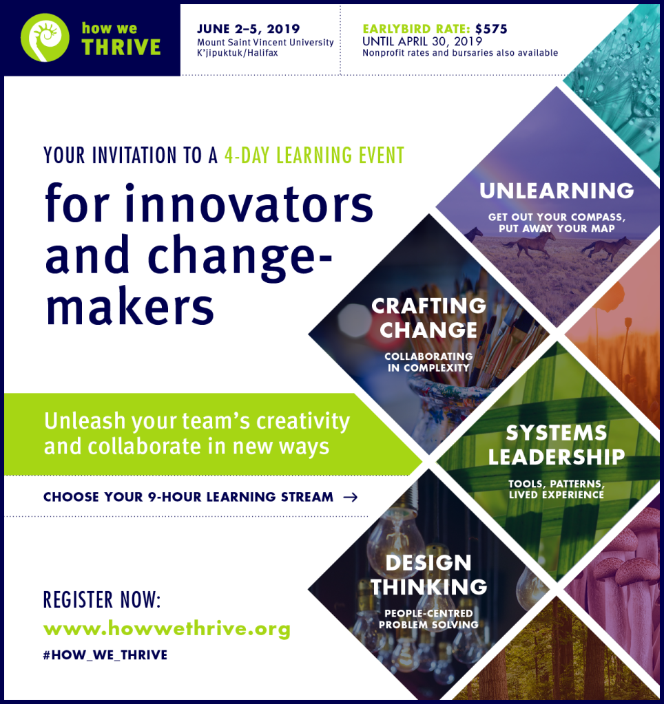 How We Thrive: June 2-5 – Bursaries Available!