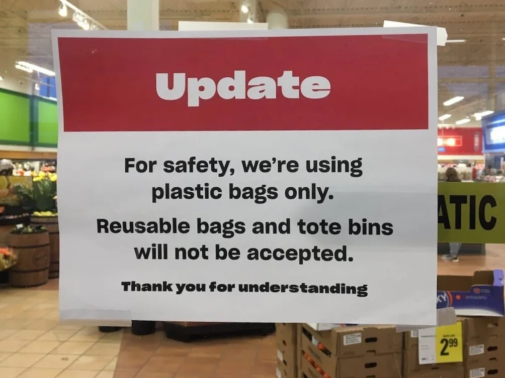 Should We Be Using Reusable Grocery Bags During the COVID-19 Pandemic?