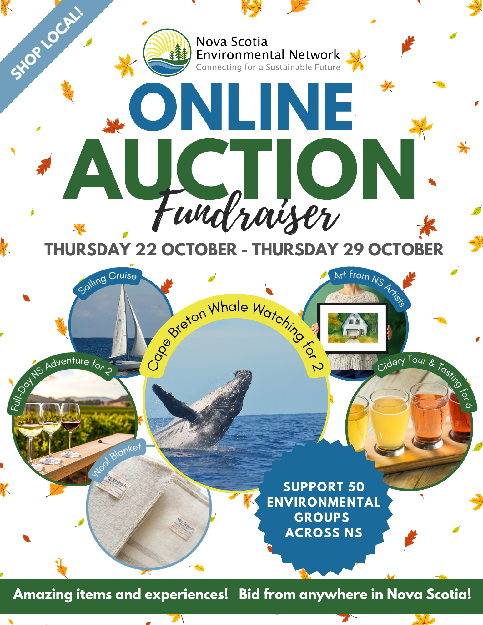 NSEN's 2nd Annual Online Auction Fundrader