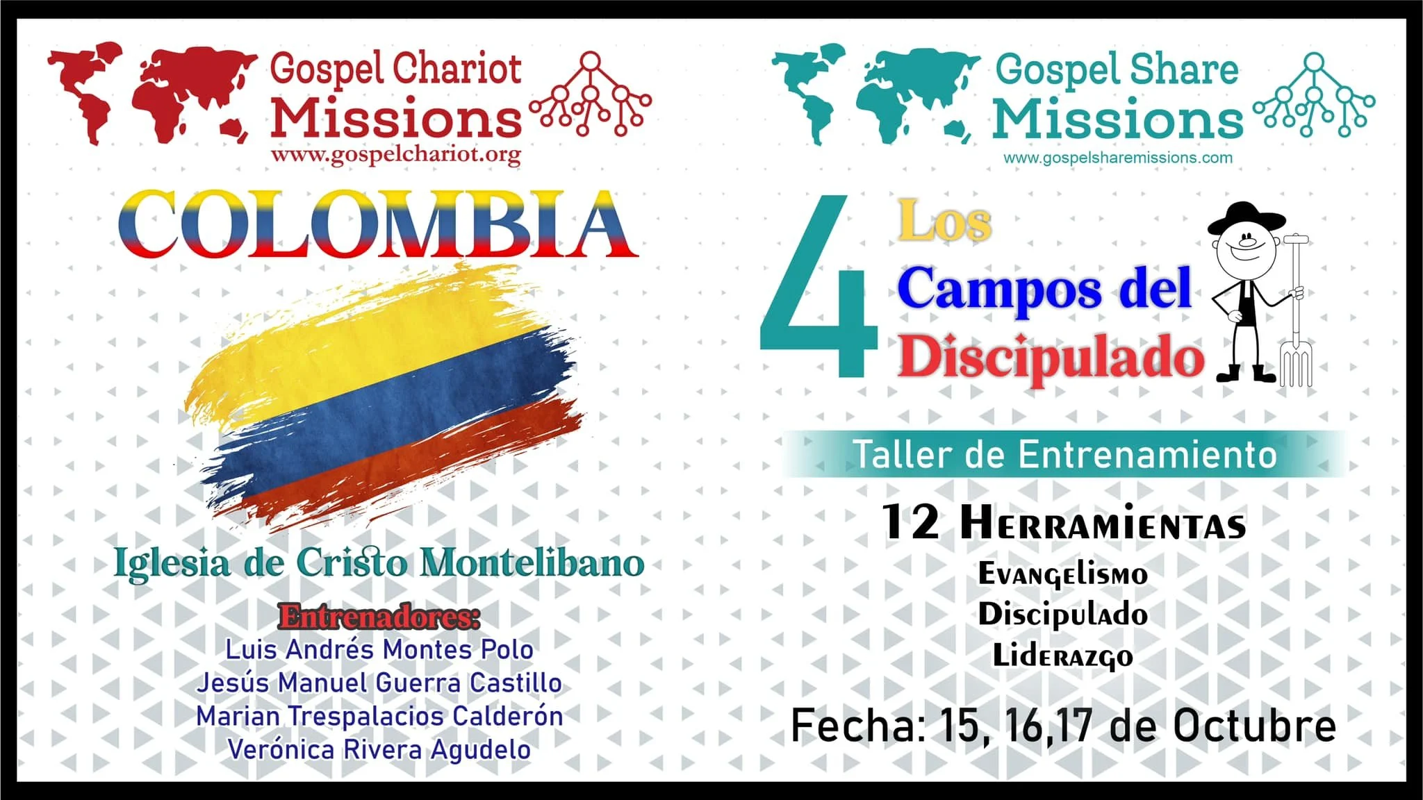 SPANISH 4 FIELDS DISCIPLESHIP MULTIPLICATION UPCOMING TRAINING