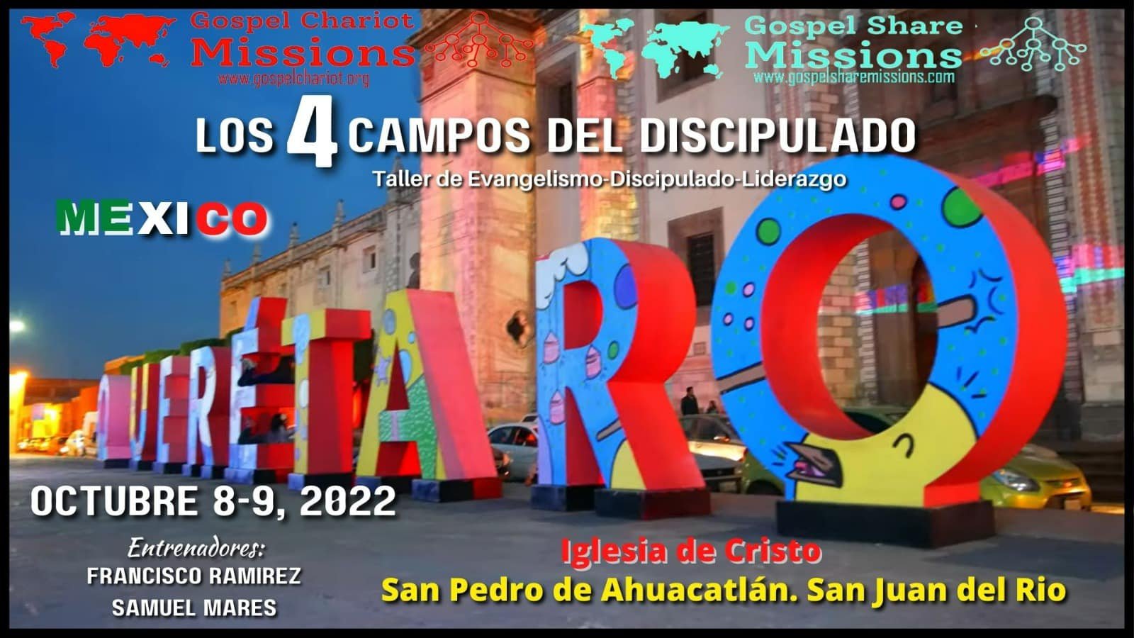 SPANISH 4 FIELDS DISCIPLESHIP MULTIPLICATION UPCOMING TRAINING