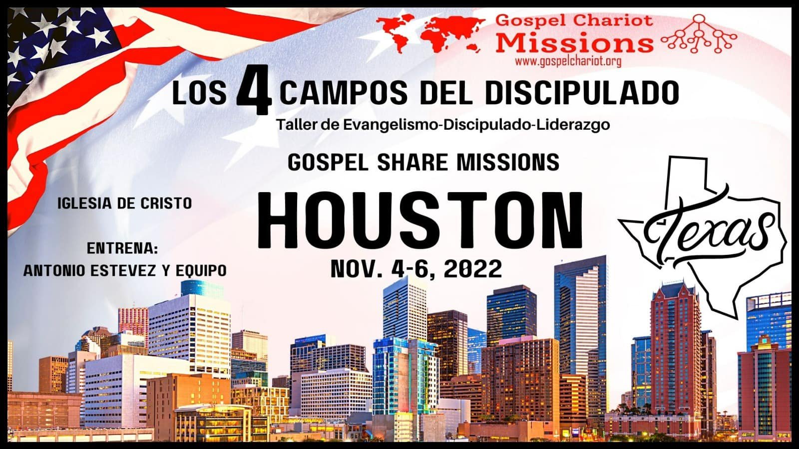 SPANISH 4 FIELDS DISCIPLESHIP MULTIPLICATION UPCOMING TRAINING