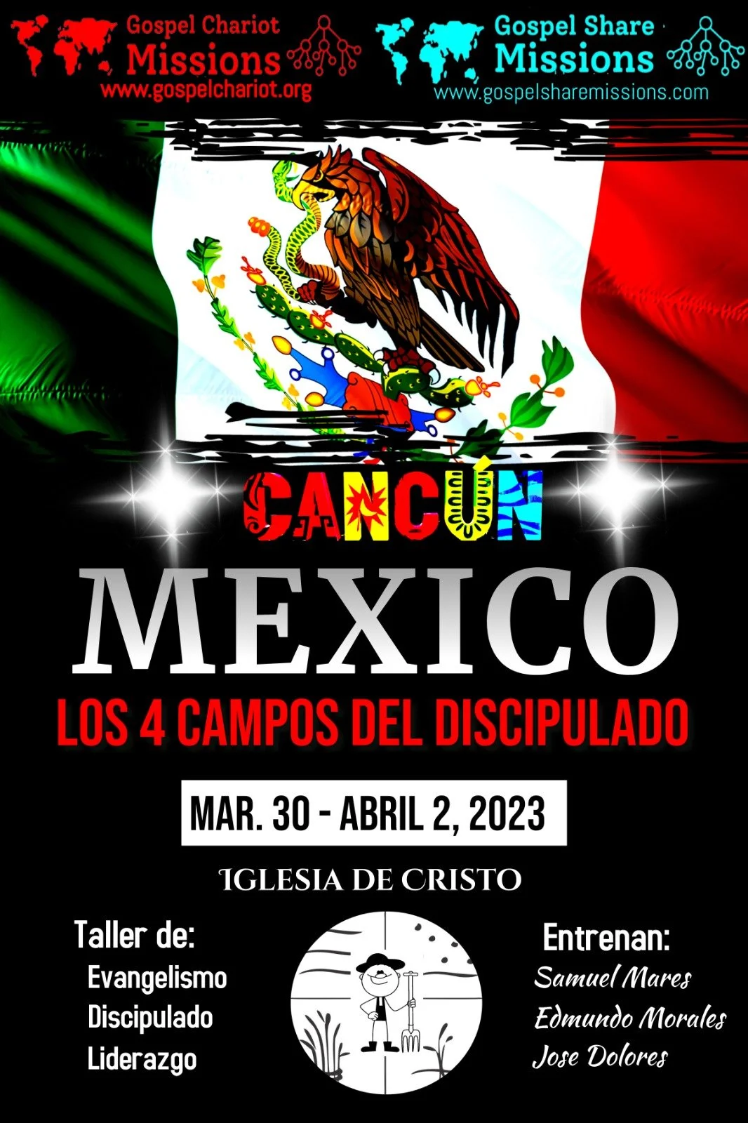 LATIN AMERICA 4 FIELDS DISCIPLESHIP AND CHURCH MULTIPLICATION UPCOMING TRAINING