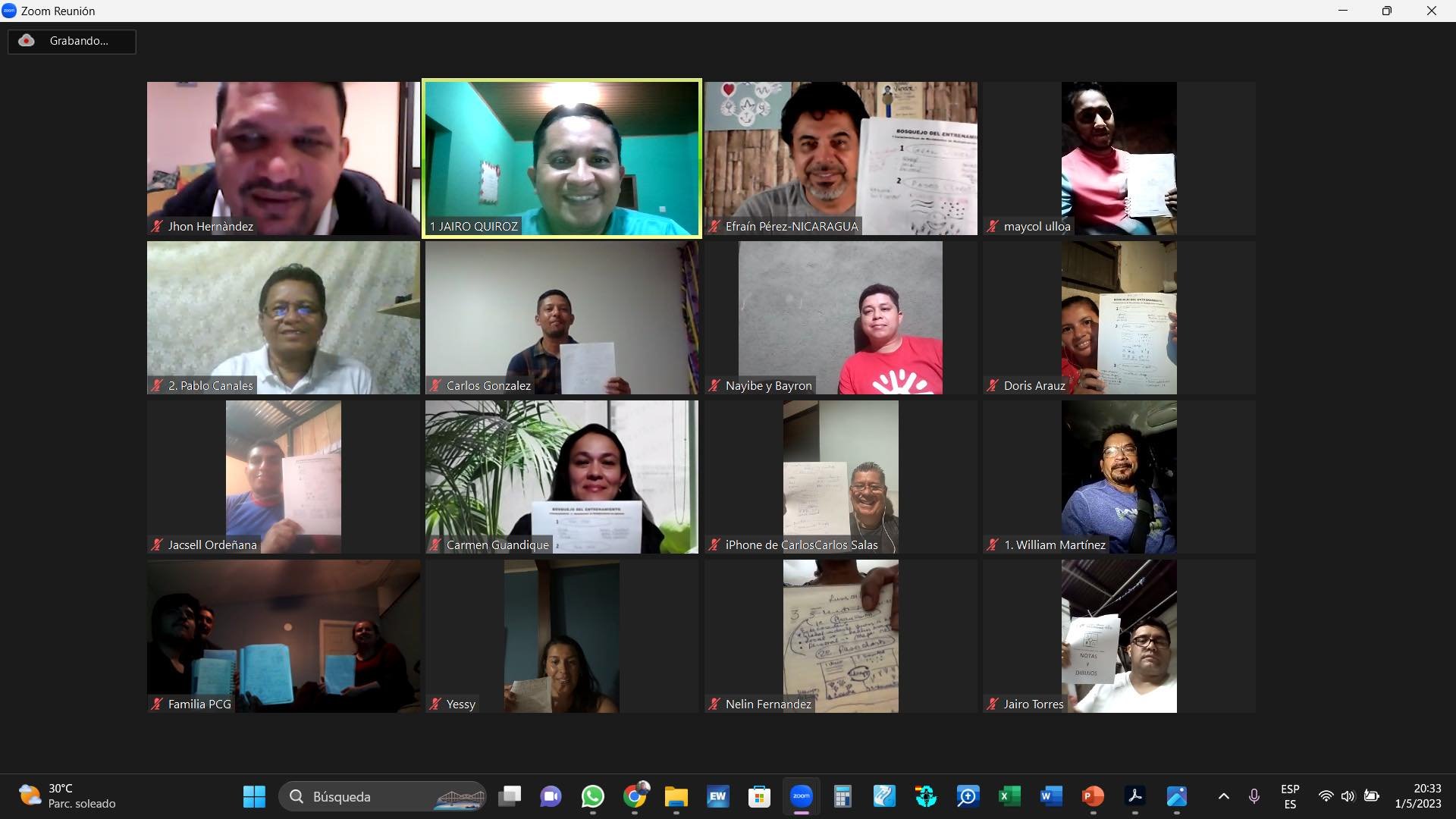 GOSPEL SHARE MISSIONS. GROUP #2 LATIN AMERICA . SESSION 1 of 12 (May 1, 2023)