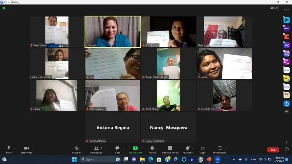 LATIN AMERICA 4 FIELDS DISCIPLESHIP AND CHURCH MULTIPLICATION ZOOM ONLINE WOMEN TRAINING