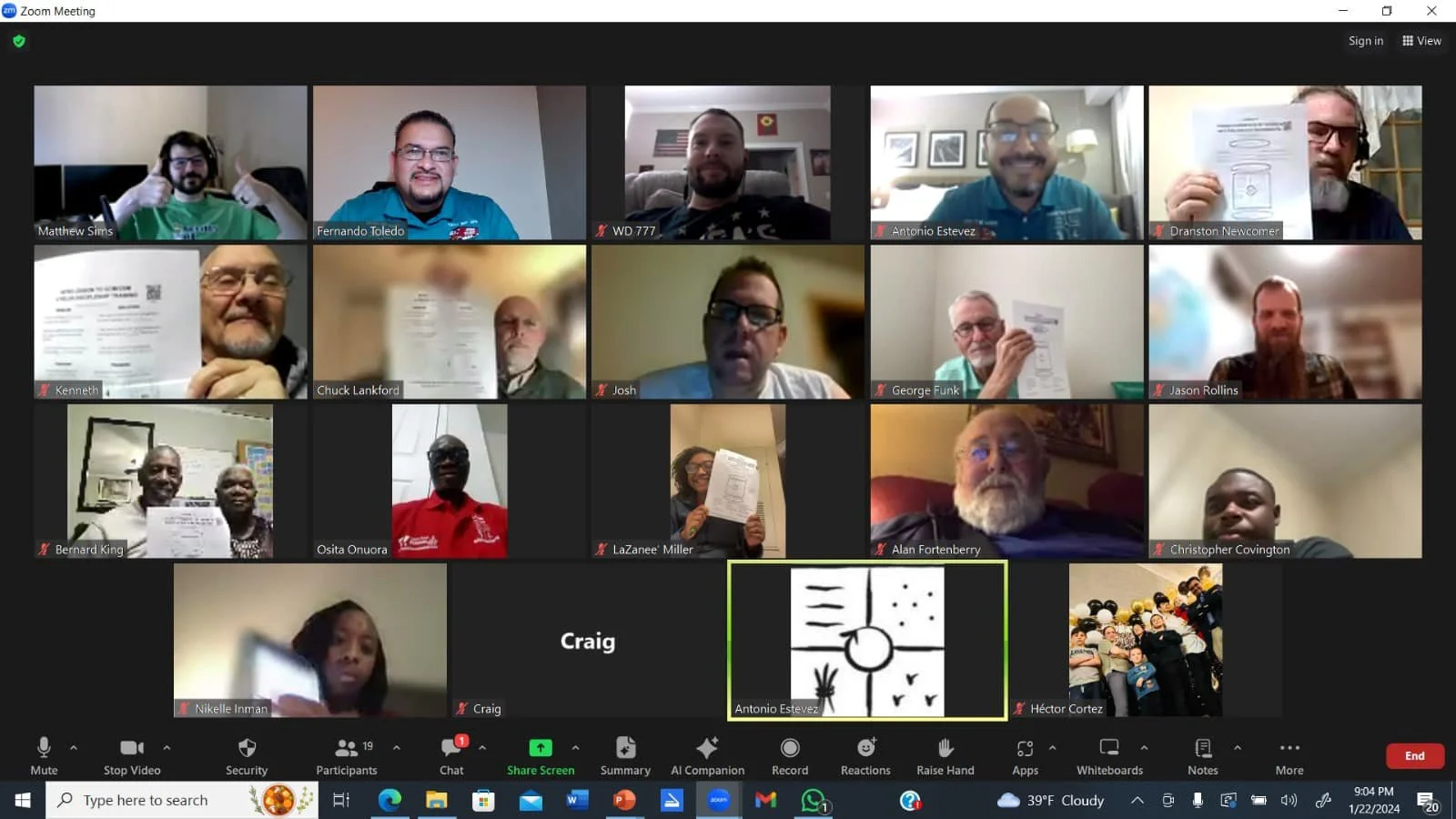 USA CANADA GOSPEL CHARIOT/SHARE MISSIONS: TRAINING OF THE 4 FIELD OF DISCIPLESHIP.