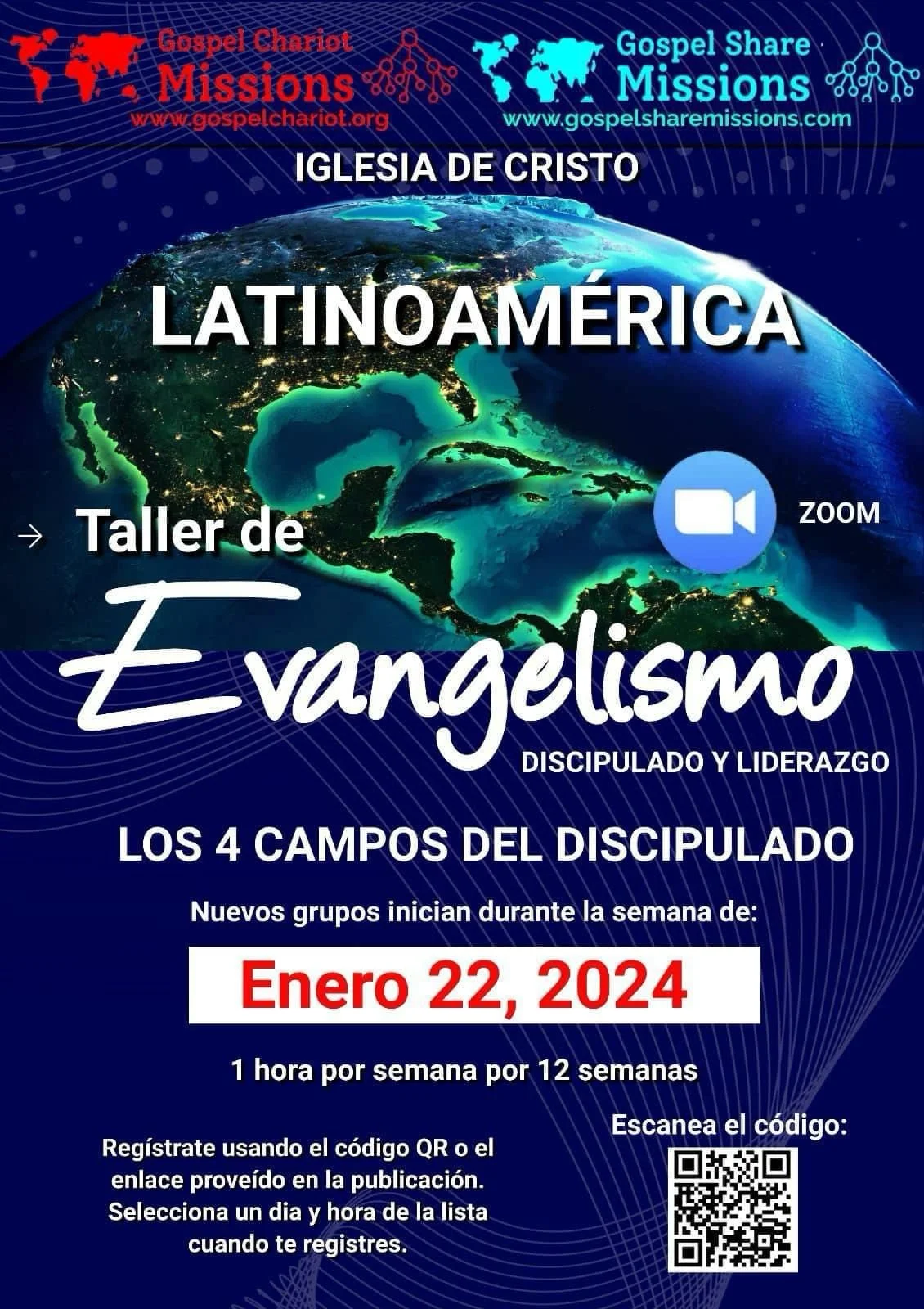 LATIN AMERICA 4 FIELDS DISCIPLESHIP AND CHURCH MULTIPLICATION TRAINING