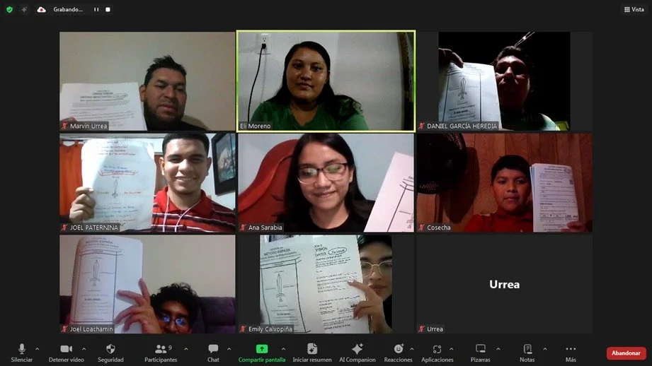 GROUP # 3. YOUNG LATINO AMERICA. GOSPEL CHARIOT/SHARE MISSIONS.