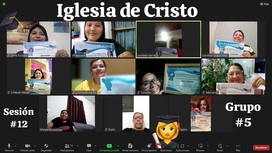 WITH LOST SOULS IN MIND.  GROUP #5️⃣5 LATINAMERICA WOMEN  GOSPEL CHARIOT/SHARE MISSIONS.