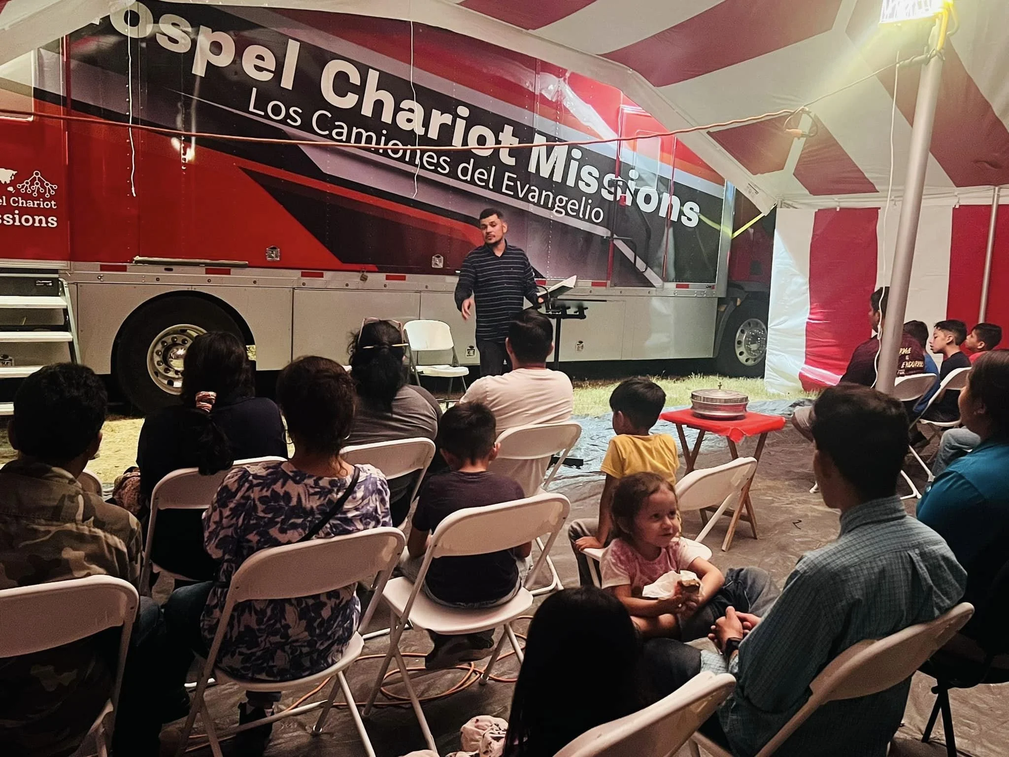 MEXICO THE GOSPEL/GOSPEL CHARIOT TRUCK.