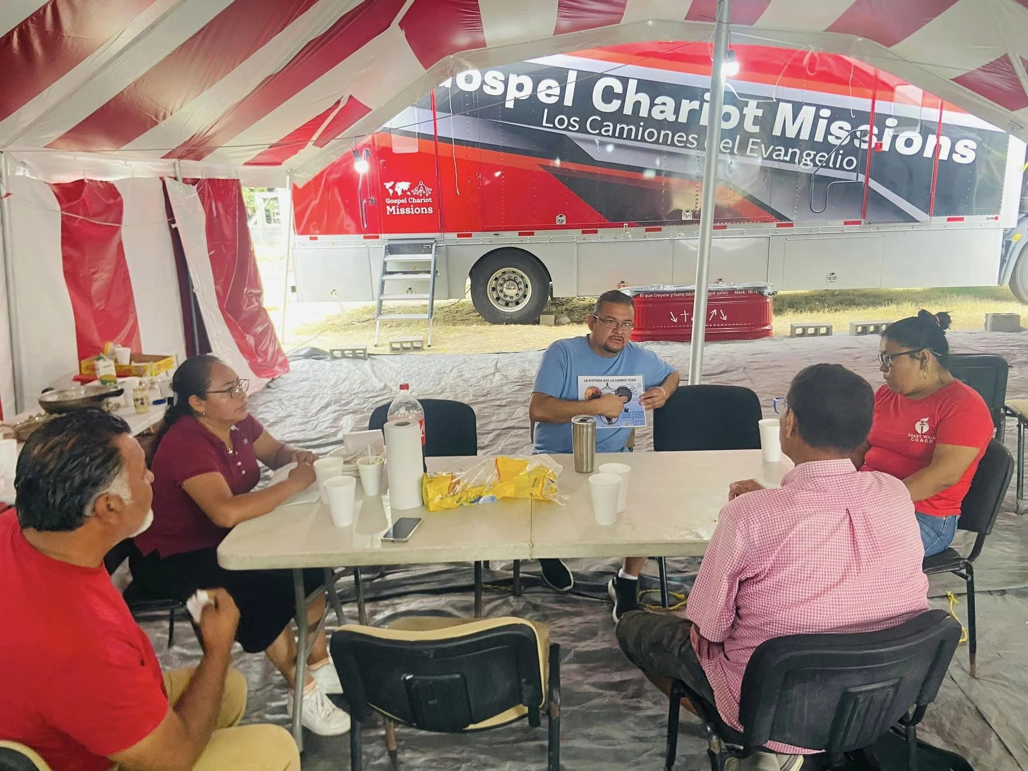 DAY 5 CAMPAIGN WITH LOST SOULS IN MIND IN THE COMMUNITY, VISITING, INVITING AND SHARING JESUS.