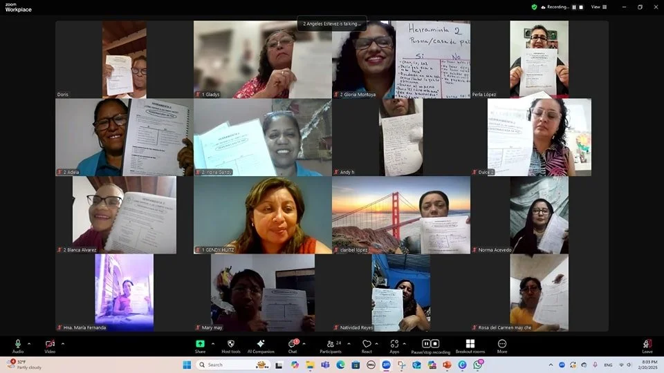 GROUP #8 LATINAMERICAN WOMEN GOSPEL CHARIOT/SHARE MISSIONS.