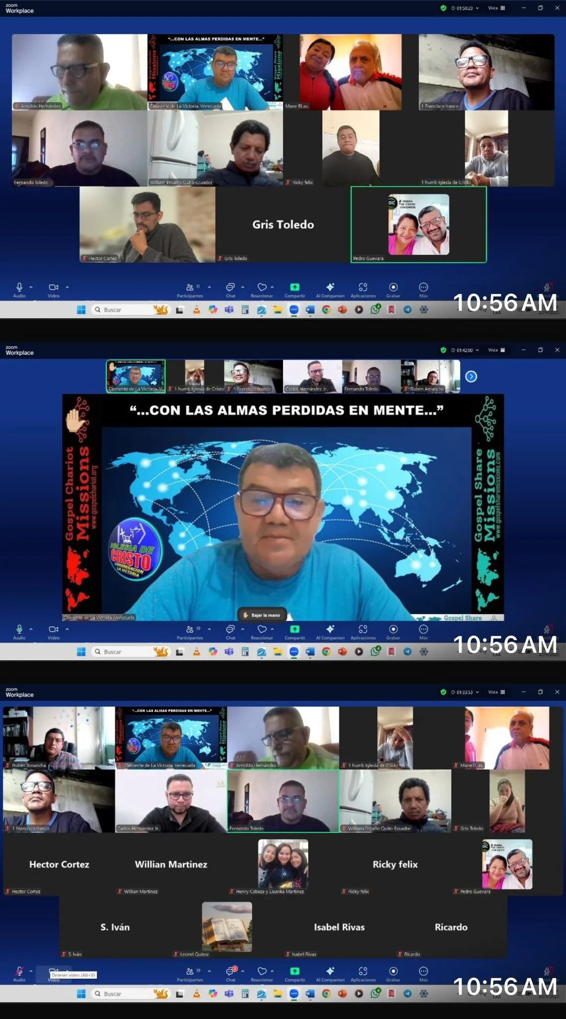 WORLD BIBLE SCHOOL IN SPANISH AND GOSPEL CHARIOT/SHARE MISSIONS LATINOAMERICA.