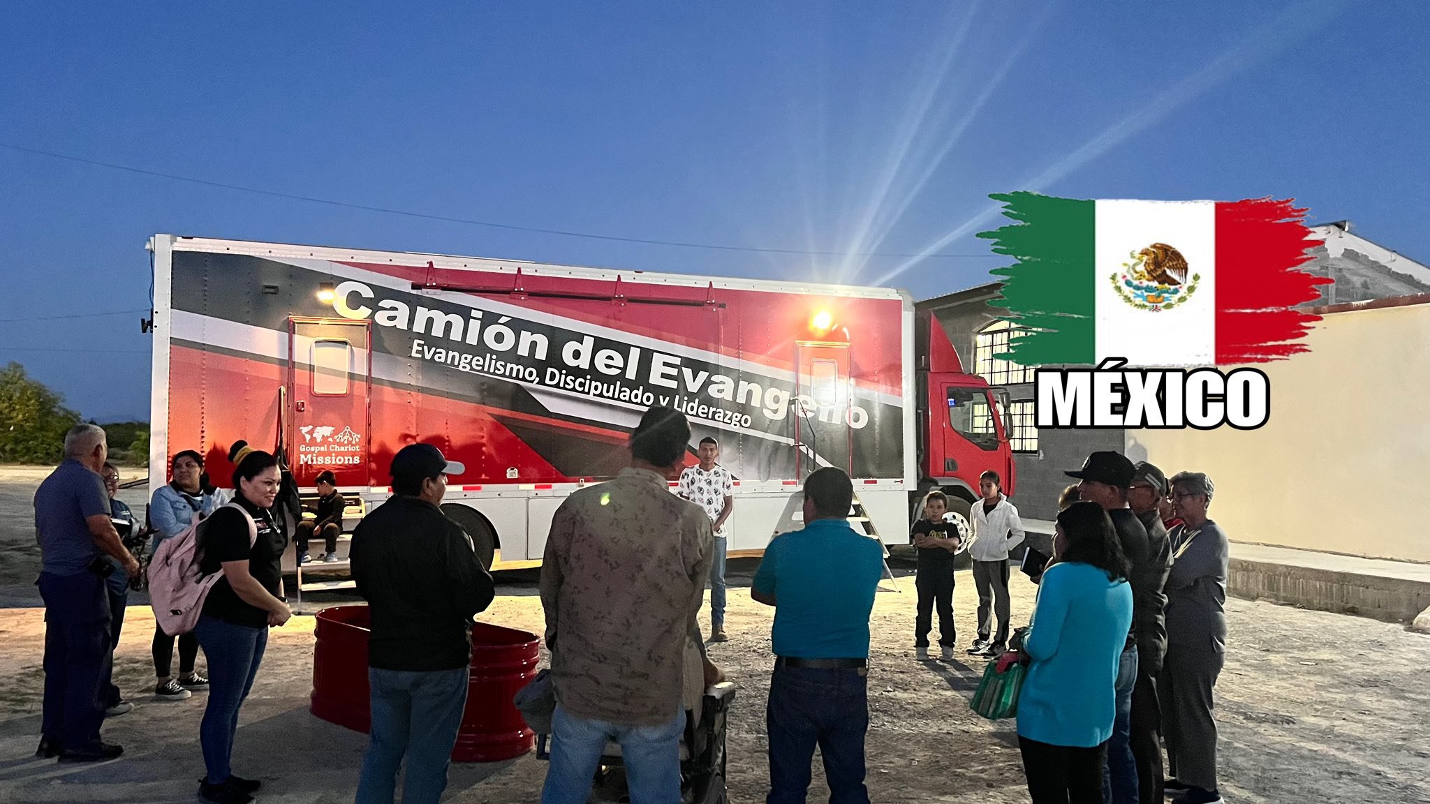 GEORGE SURRENDERS HIS LIFE TO GOD.  MEXICO CAMPAIGN IN SAN BUENAVENTURA COAHUILA WITH LOST SOULS IN MIND.