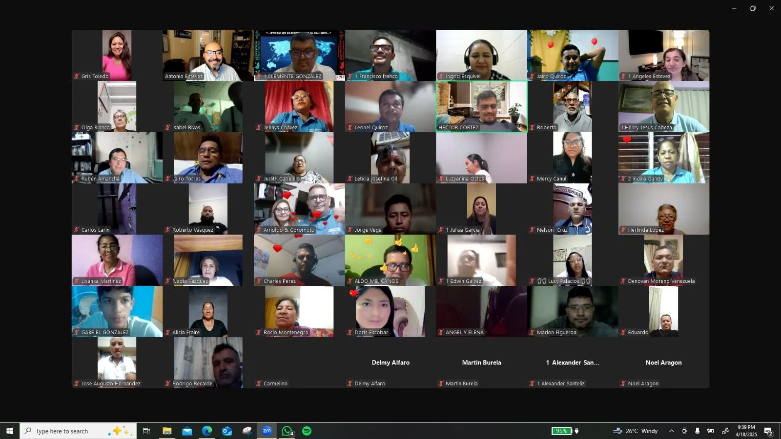 GOSPEL CHARIOT/SHARE MISSIONS LATINOAMERICA TEAM MEETING.