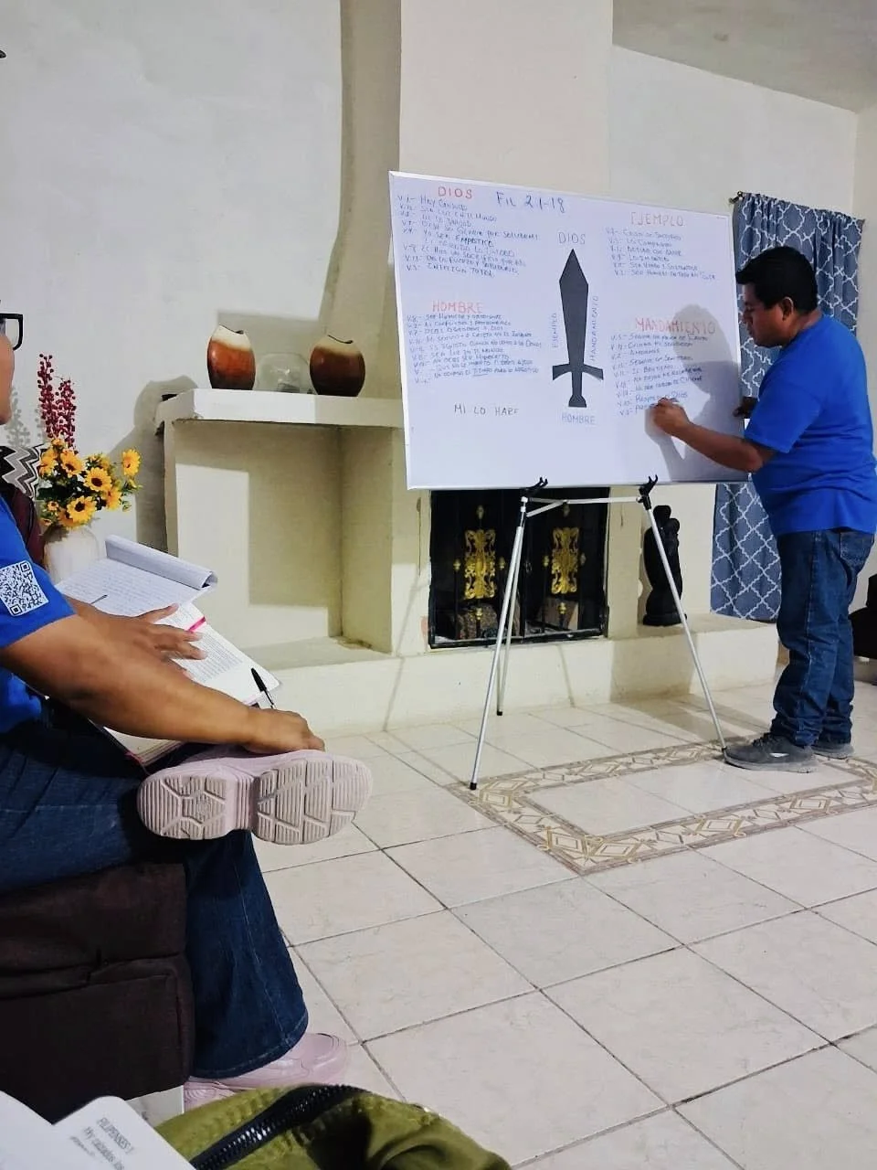 MEXICO CAMPAIGN IN SAN BUENAVENTURA COAHUILA. EQUIPPING THE BROTHERHOOD TO MEET-GROW-GO DISCOVERING THE BIBLE IN HOMES, WITH LOST SOULS IN MIND.