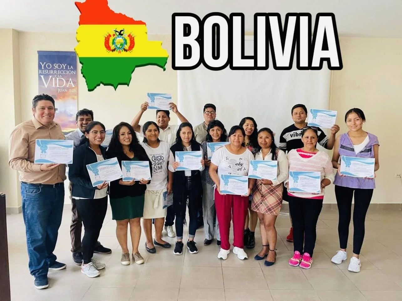 BOLIVIA SOUTH AMERICA EQUIPPED TO MEET-GROW-GO WITH LOST SOULS IN MIND.