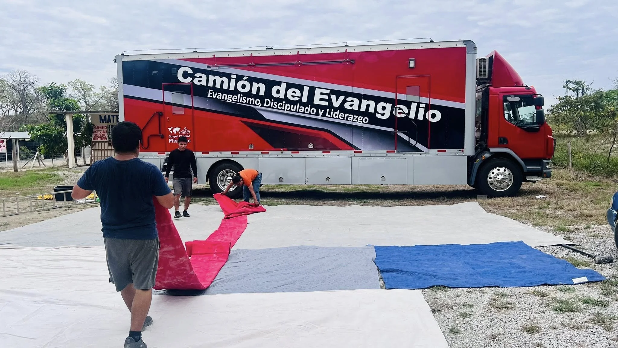 DAYS OF PREPARATION FOR TWO WEEKS OF GOSPEL CAMPAIGN IN AQUISMON SAN LUIS POTOSI MEXICO