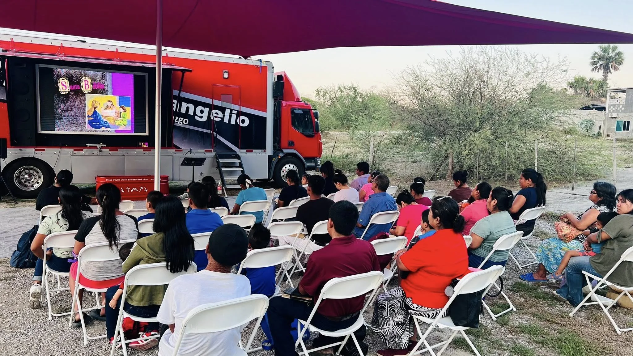 CAMPAIGN IN THE AFTERNOON IN THE COMMUNITY OF AQUISMON SAN LUIS POTOSI MEXICO MEET-GROW-GO WITH THE LOST SOULS IN MIND.