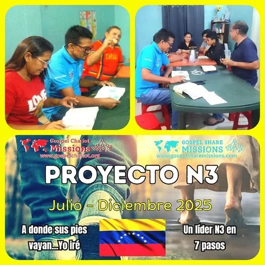 SAN FERNANDO DE APURE, VENEZUELA . PROJECT N3/L3 DEVELOPING LEADERS WHO MULTIPLY THROUGH BIBLICAL DISCOVERY SWORD METHOD.